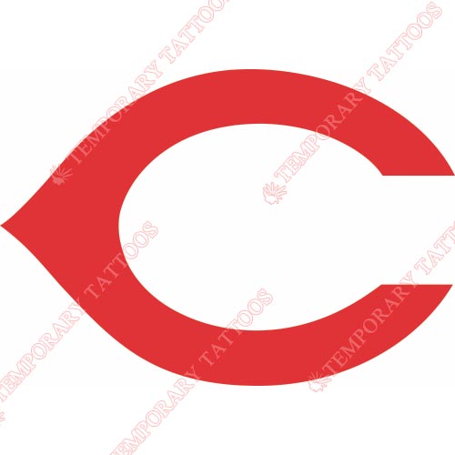 Cincinnati Reds Customize Temporary Tattoos Stickers NO.1529